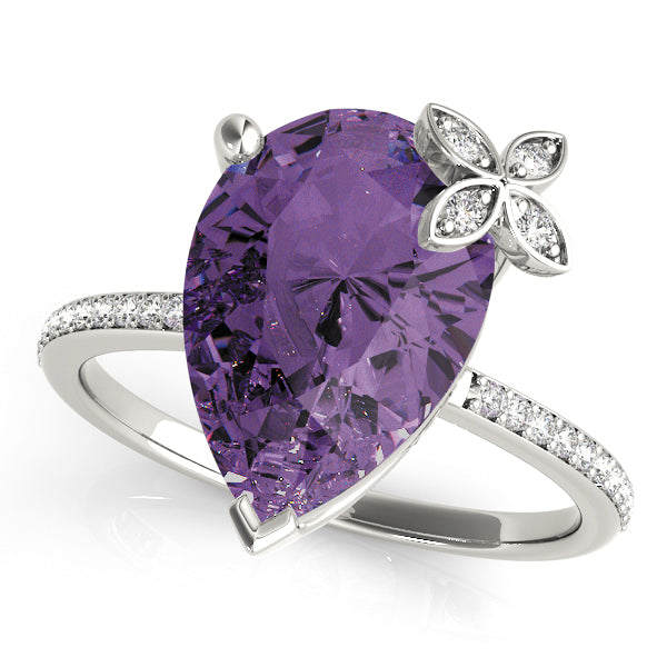 Pear PS Diamond Fashion Ring · 0.12 ct tw