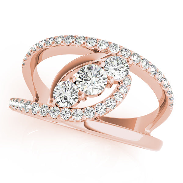 Round Diamond Fashion Ring · 0.81 ct tw