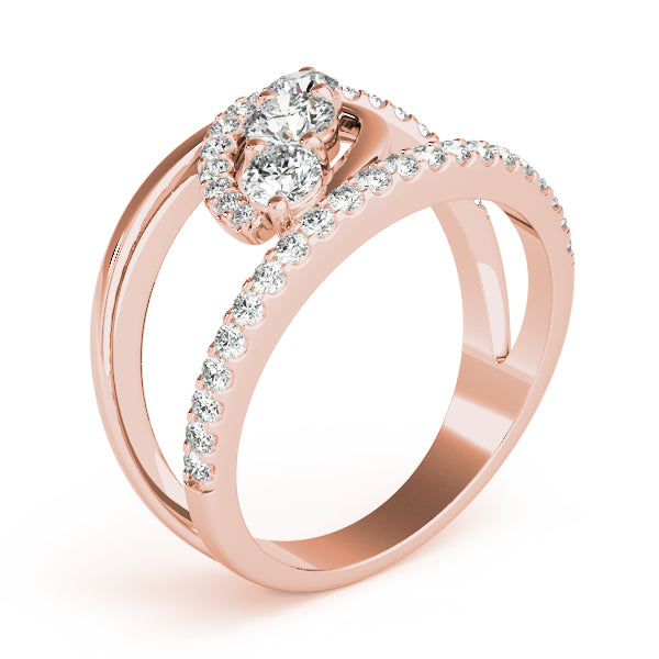 Round Diamond Fashion Ring · 0.81 ct tw
