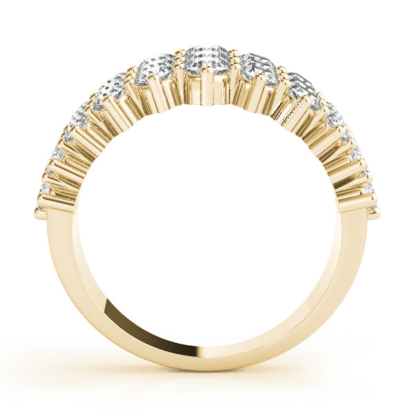 3 Row Diamond Fashion Ring · 1.83 ct tw