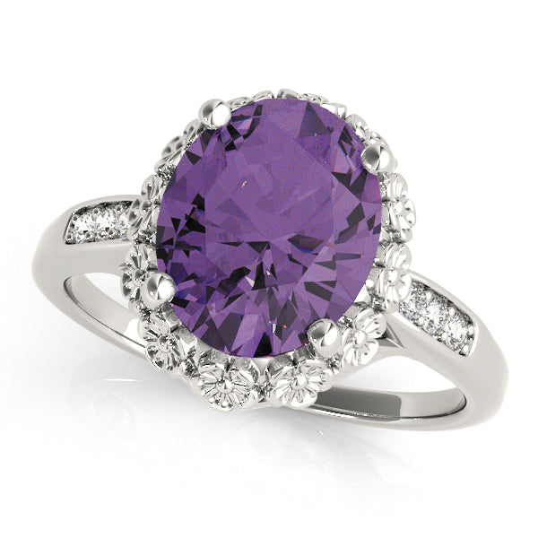 Oval Diamond Fashion Ring · 0.06 ct tw