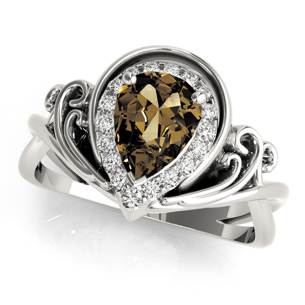 Pear Shape Diamond Fashion Ring · 0.29 ct tw