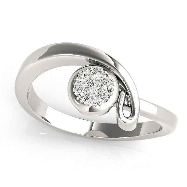 Cluster Diamond Fashion Ring · 0.09 ct tw