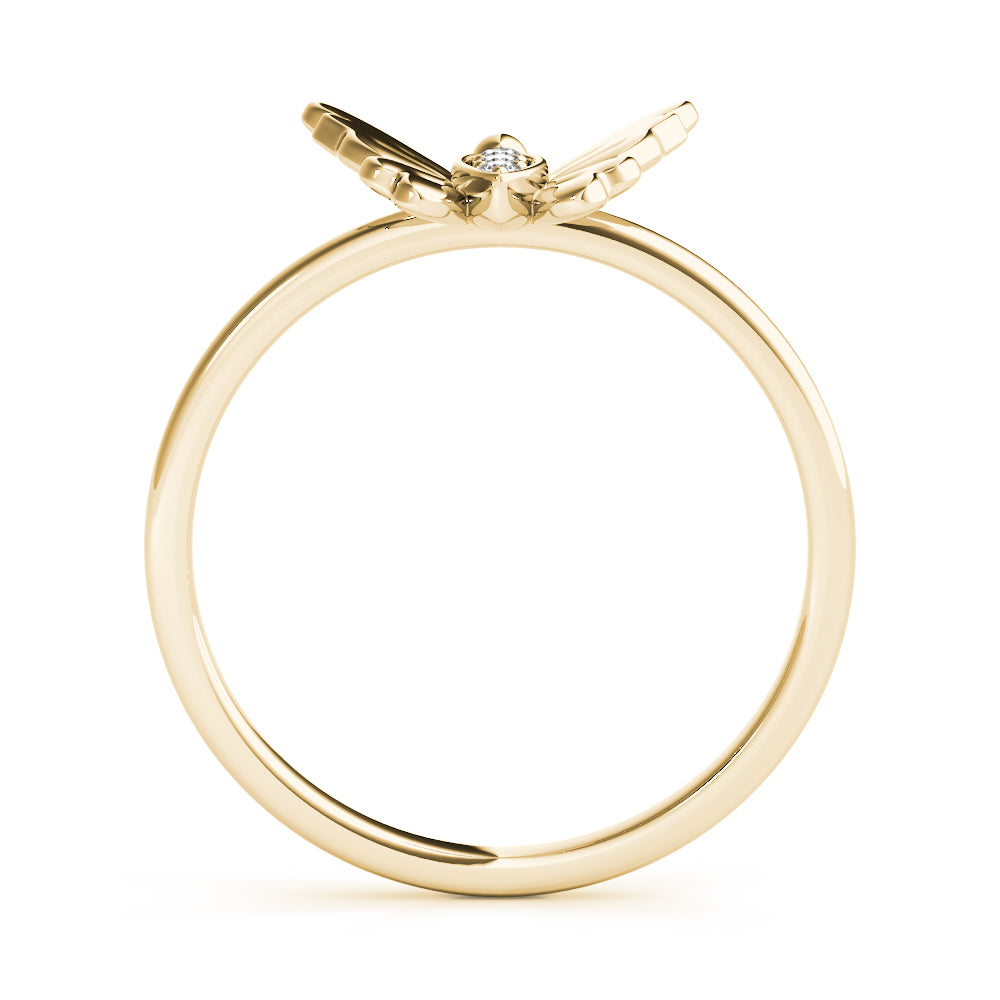 Butterfly Diamond Fashion Ring · 0.03 ct tw