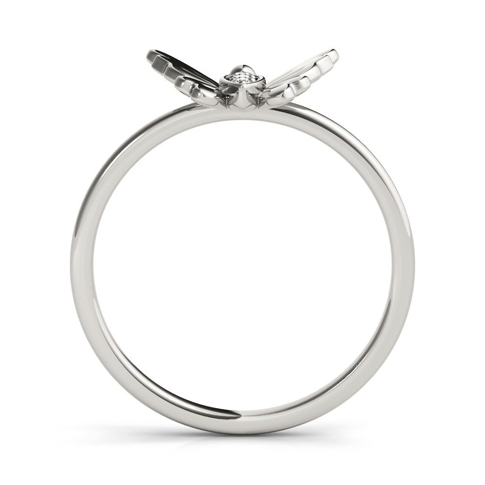 Butterfly Diamond Fashion Ring · 0.03 ct tw