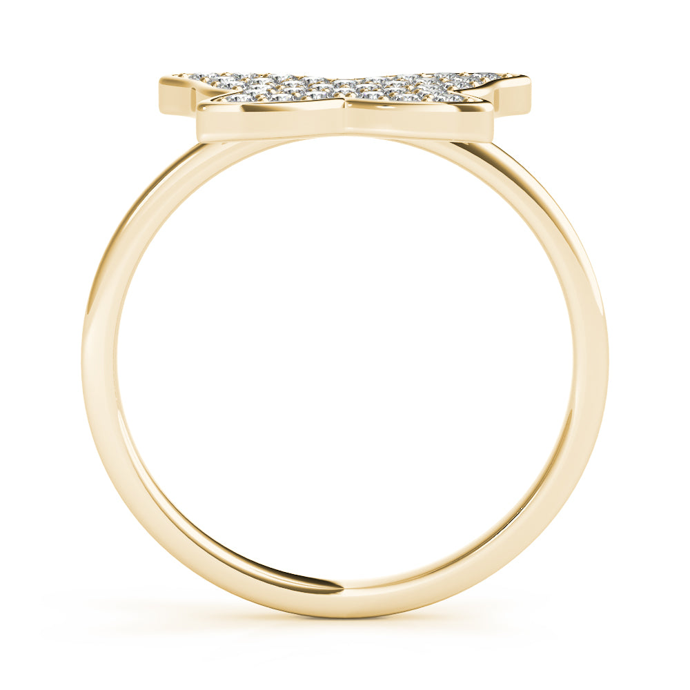Butterfly Diamond Fashion Ring · 0.32 ct tw