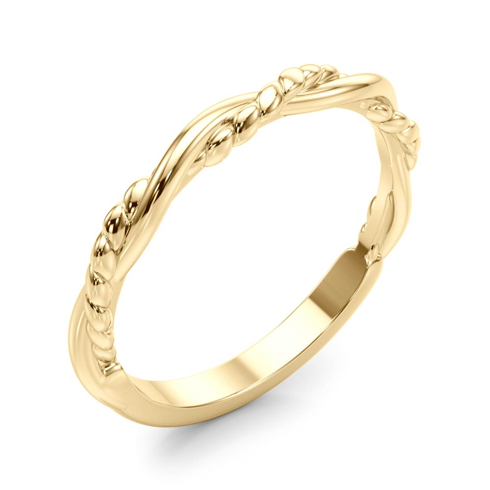 Twisted Gold Band