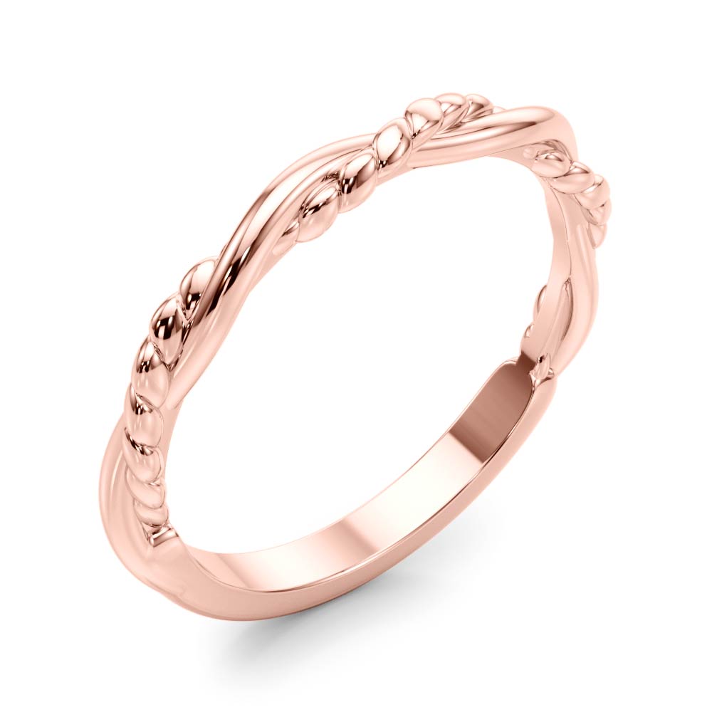 Twisted Gold Band