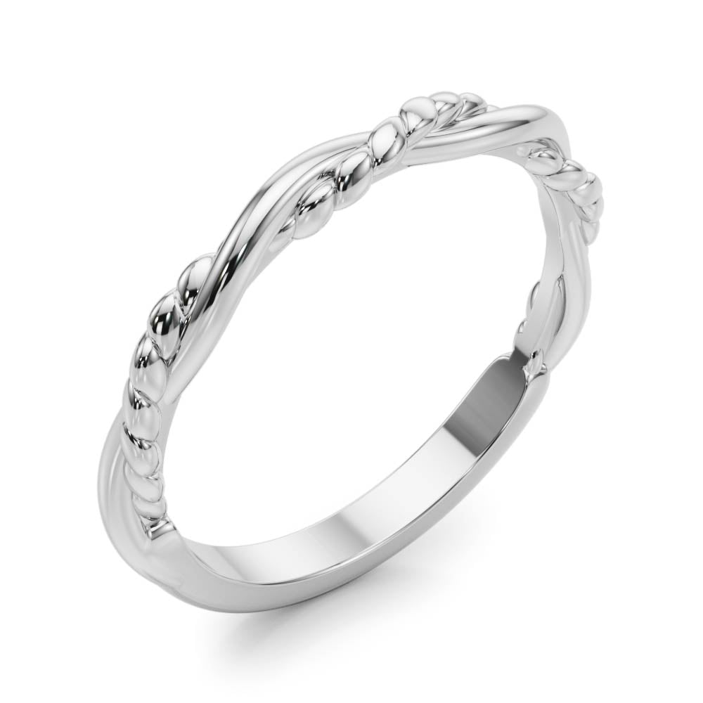 Twisted Gold Band