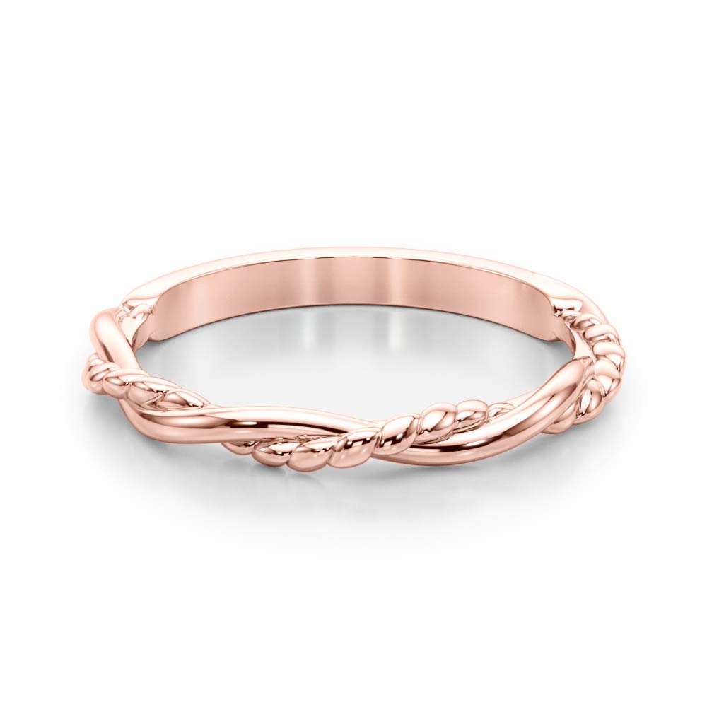 Twisted Gold Band