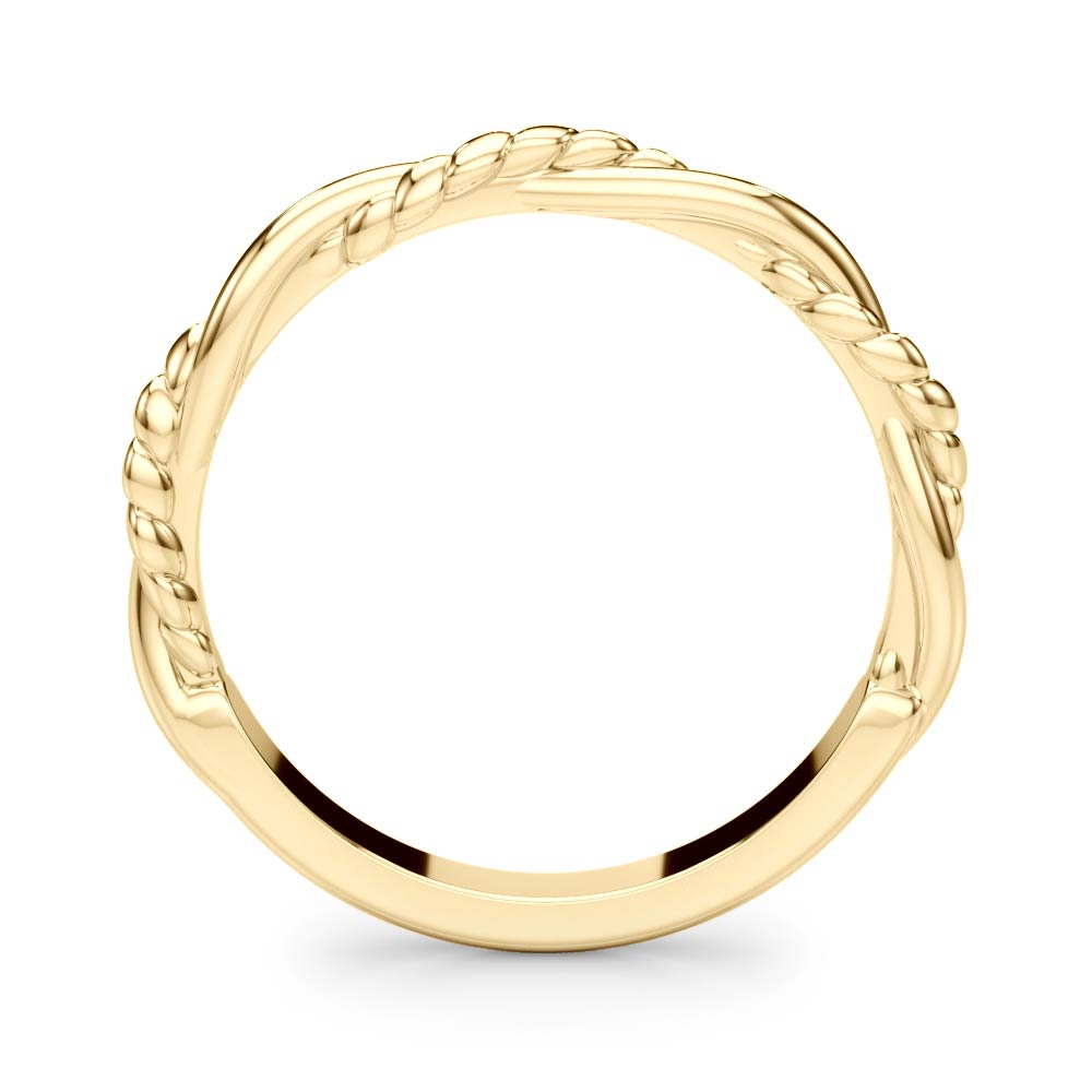 Twisted Gold Band