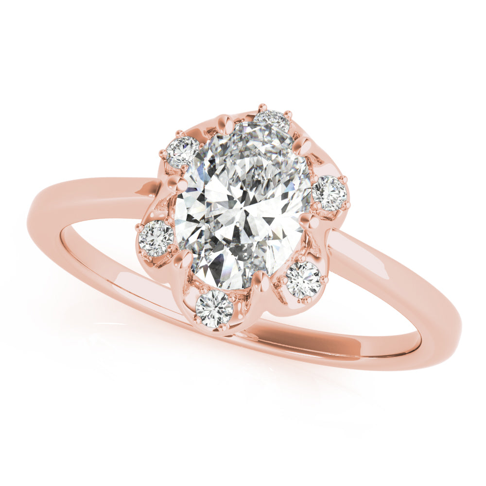 Oval Diamond Engagement Ring · 1.04 ct tw