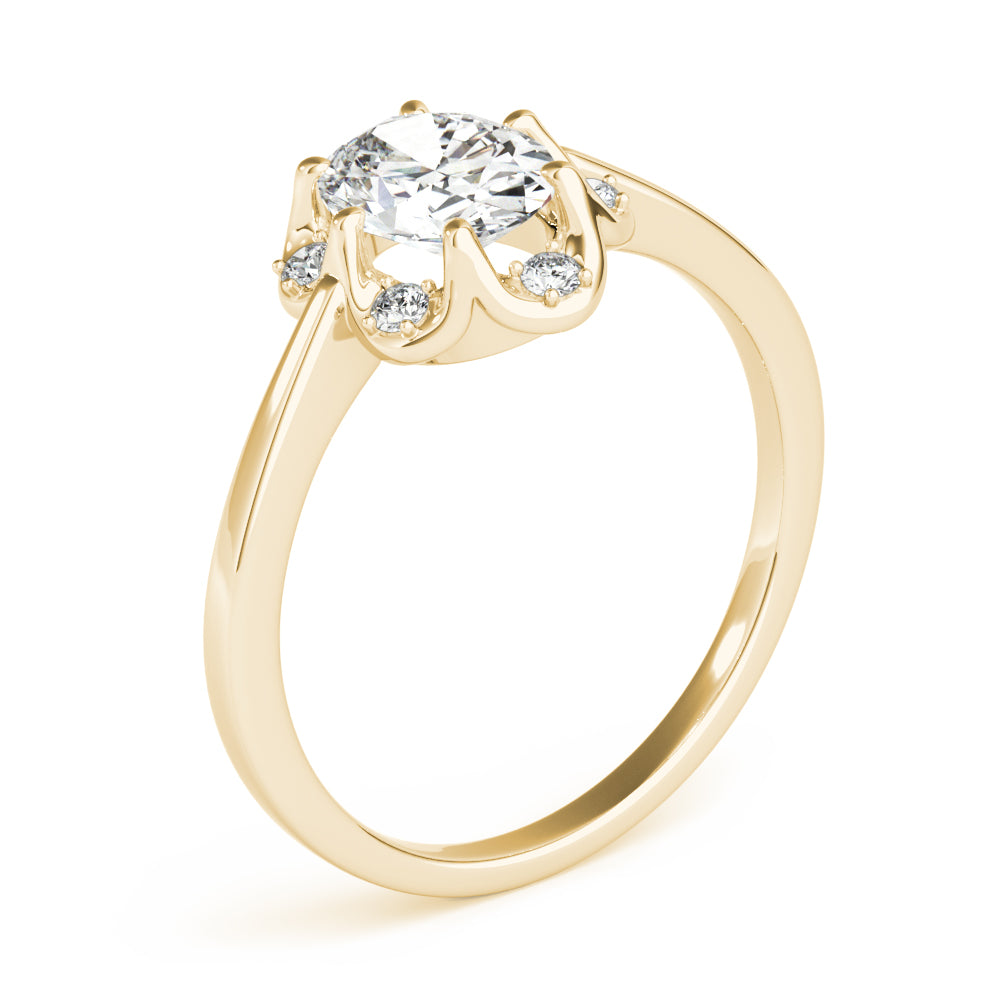 Oval Diamond Engagement Ring · 1.04 ct tw