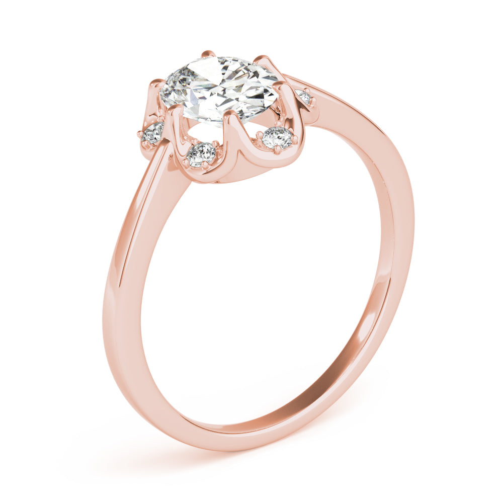 Oval Diamond Engagement Ring · 2.10 ct tw