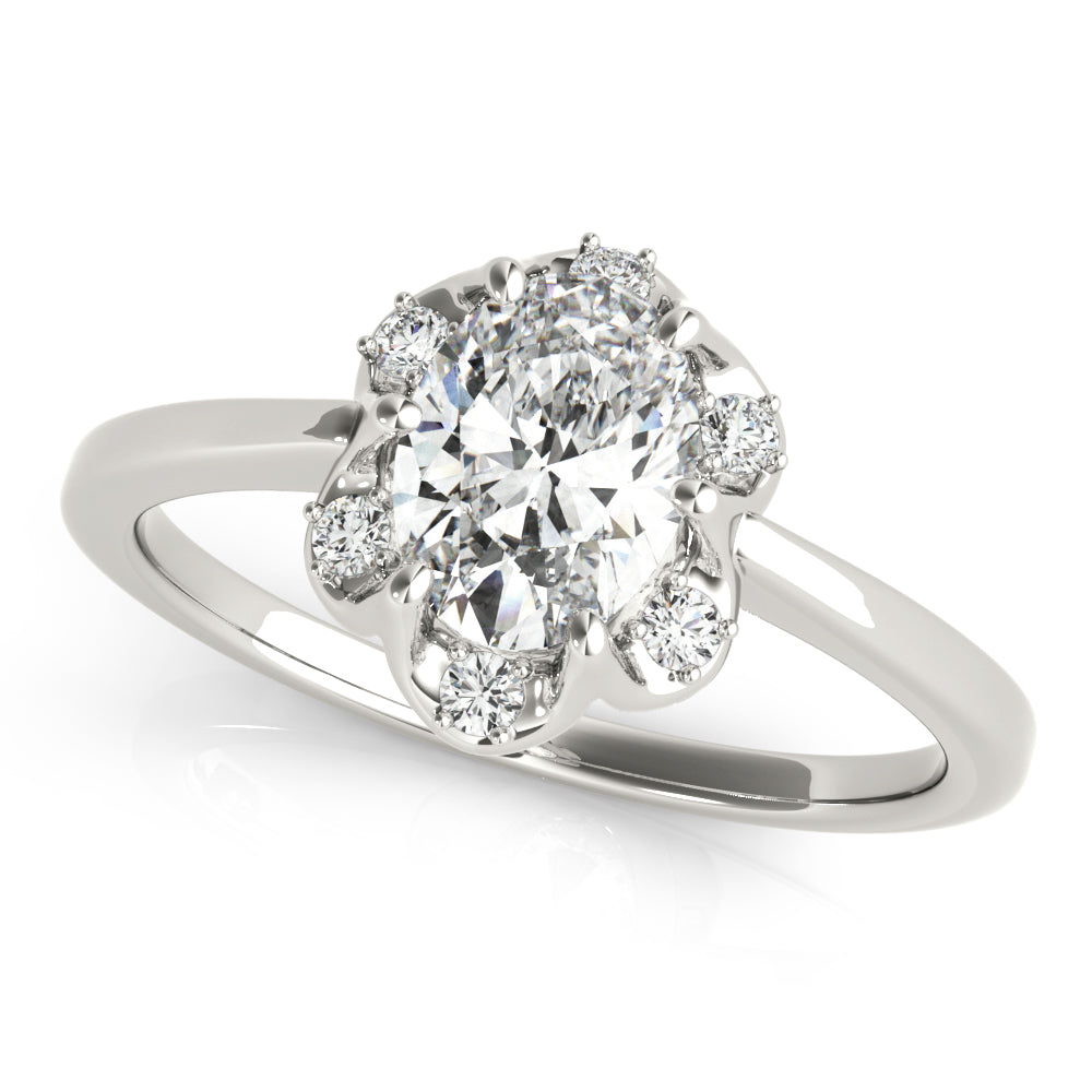 Oval Diamond Engagement Ring · 1.04 ct tw