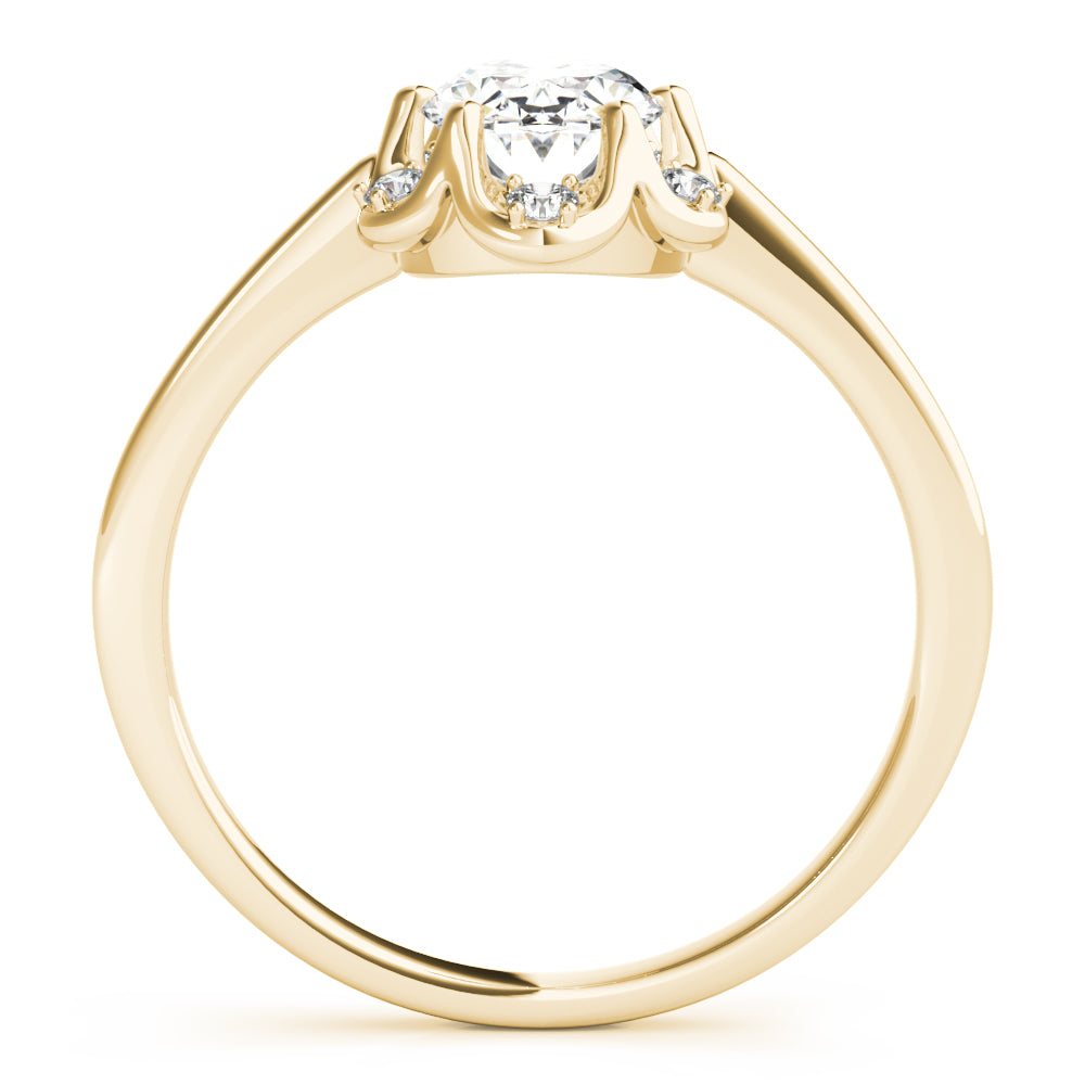 Oval Diamond Engagement Ring · 1.04 ct tw