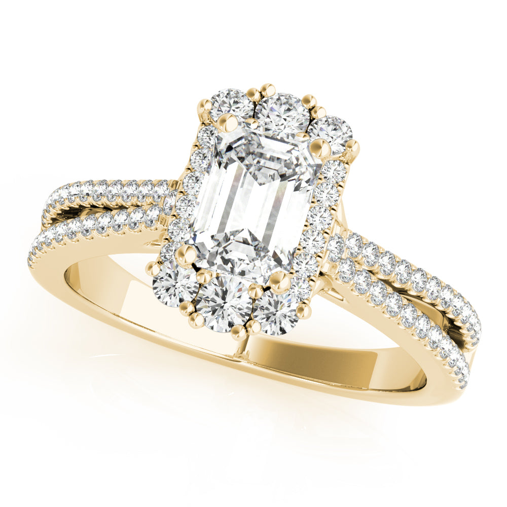 Emerald Cut Diamond Engagement Ring · 1.44 ct tw