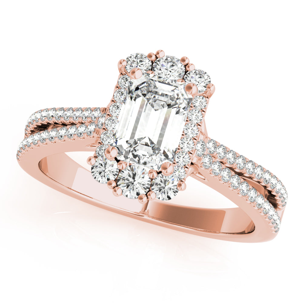 Emerald Cut Diamond Engagement Ring · 1.44 ct tw