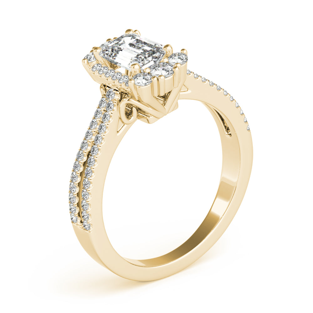 Emerald Cut Diamond Engagement Ring · 1.44 ct tw