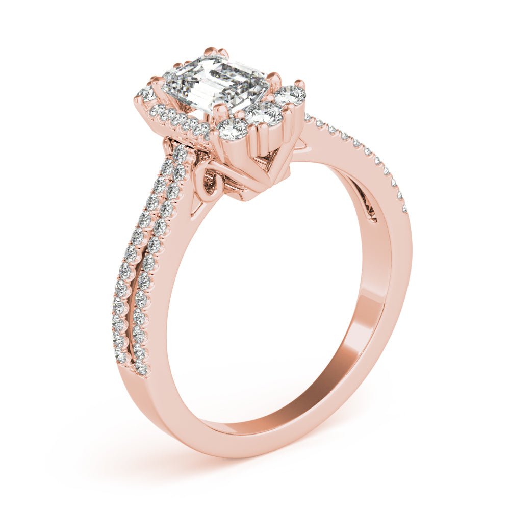 Emerald Cut Diamond Engagement Ring · 1.44 ct tw