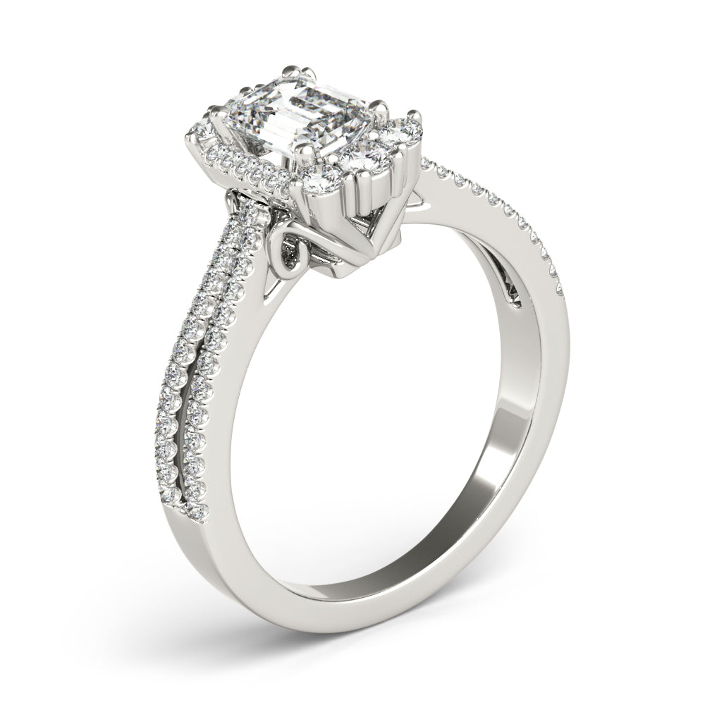 Emerald Cut Diamond Engagement Ring · 1.44 ct tw