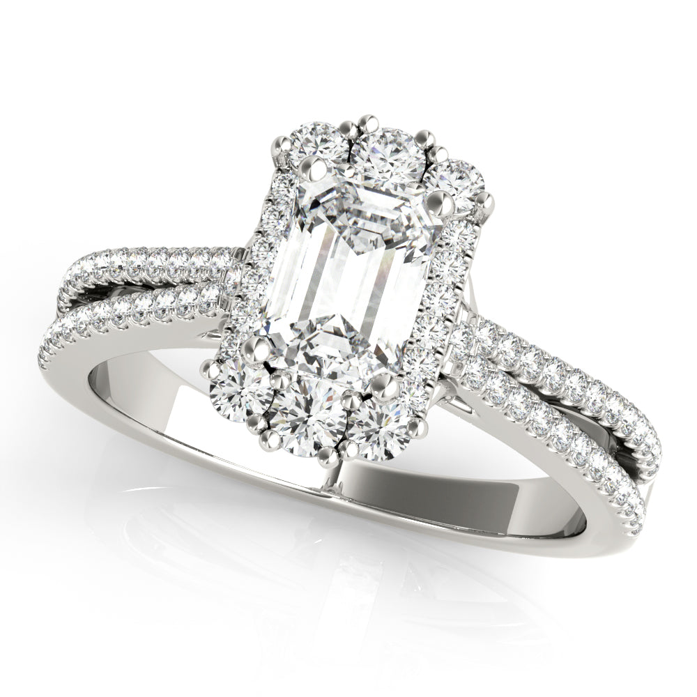 Emerald Cut Diamond Engagement Ring · 1.44 ct tw