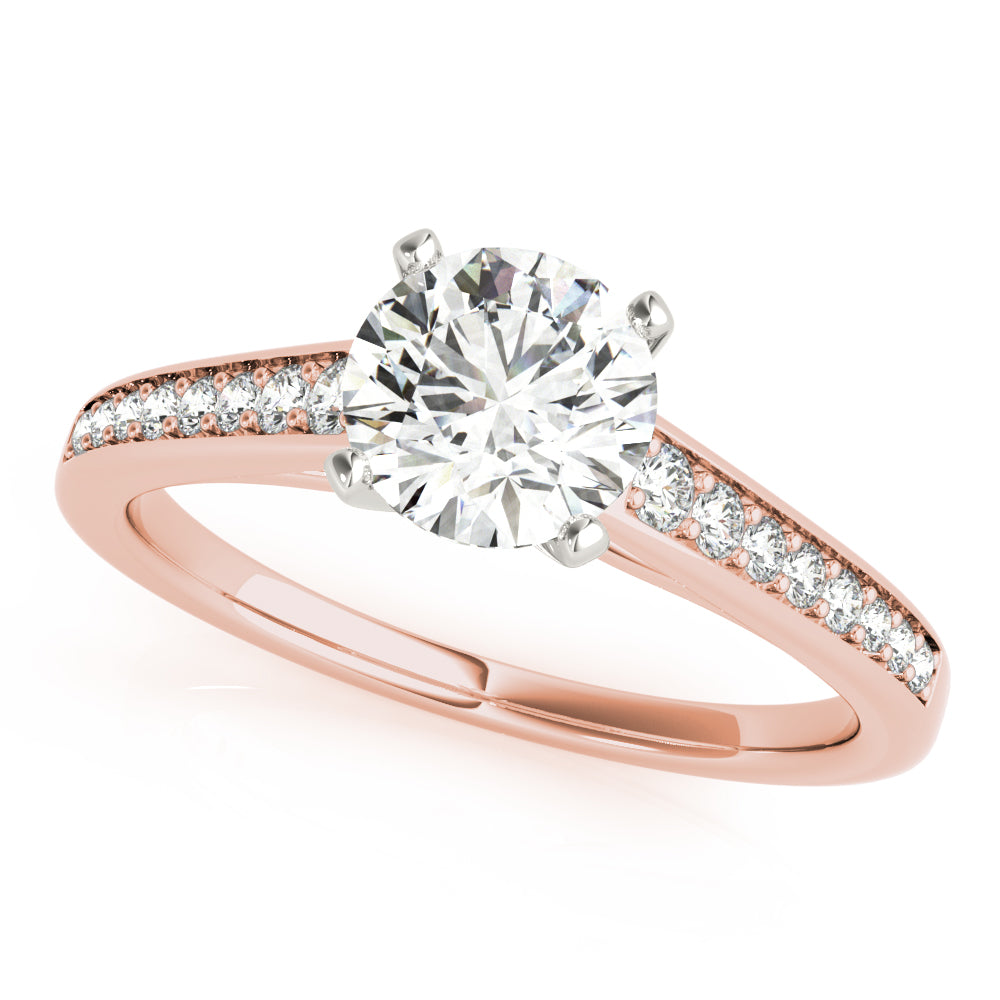 Cathedral Diamond Ring · 0.18 ct tw