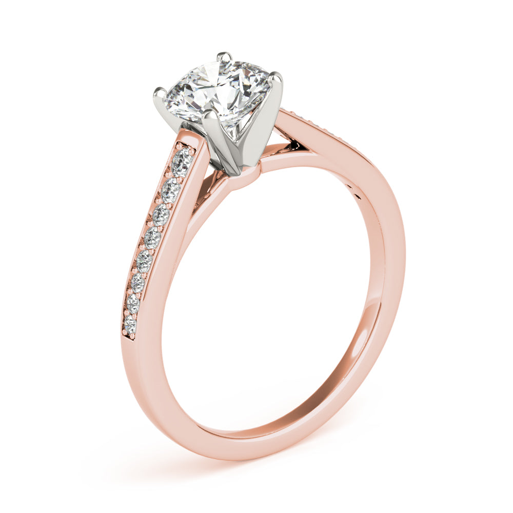 Cathedral Diamond Ring · 0.18 ct tw