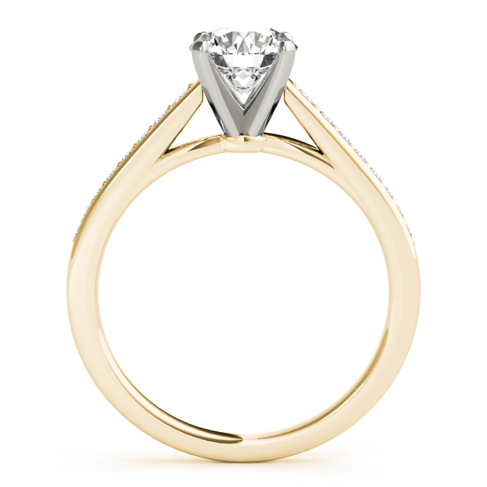 Cathedral Diamond Ring · 0.18 ct tw