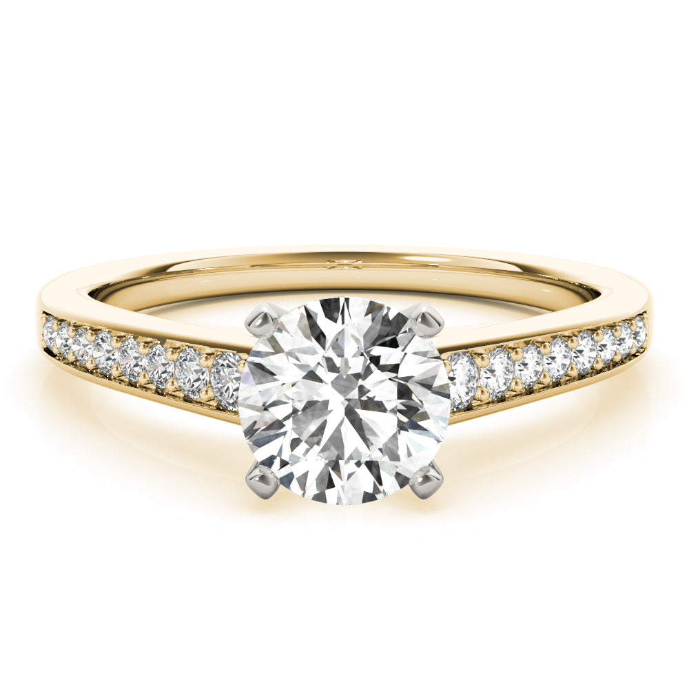 Cathedral Diamond Ring · 0.18 ct tw