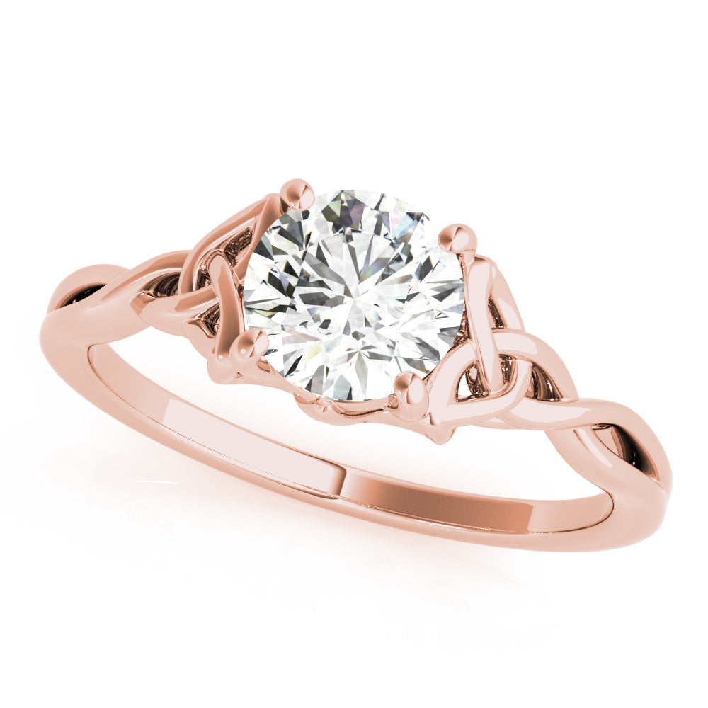 Round Gemstone Solitaire Engagement Ring · 1.50 ct tw