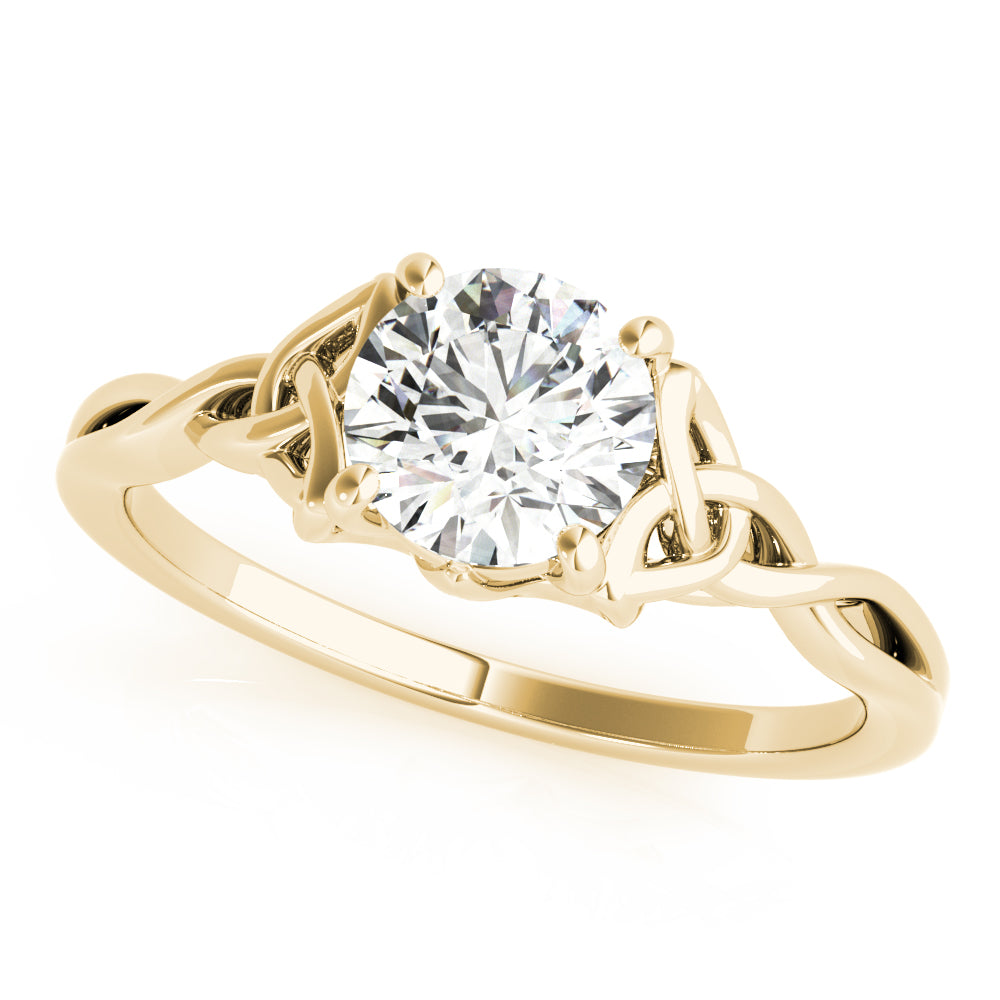 Round Gemstone Solitaire Engagement Ring · 1.90 ct tw