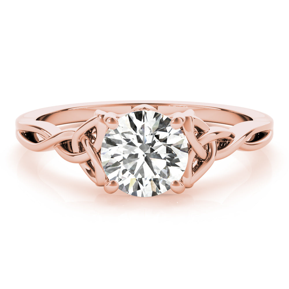 Round Gemstone Solitaire Engagement Ring · 1.90 ct tw
