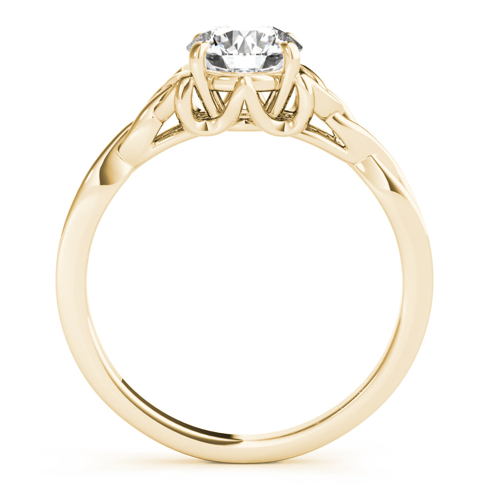 Round Gemstone Solitaire Engagement Ring · 1.50 ct tw