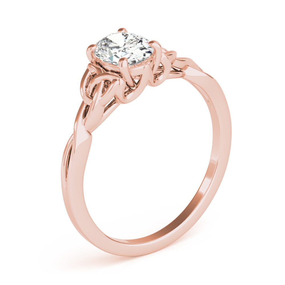Oval Gemstone Solitaire Engagement Ring · 2.00 ct tw