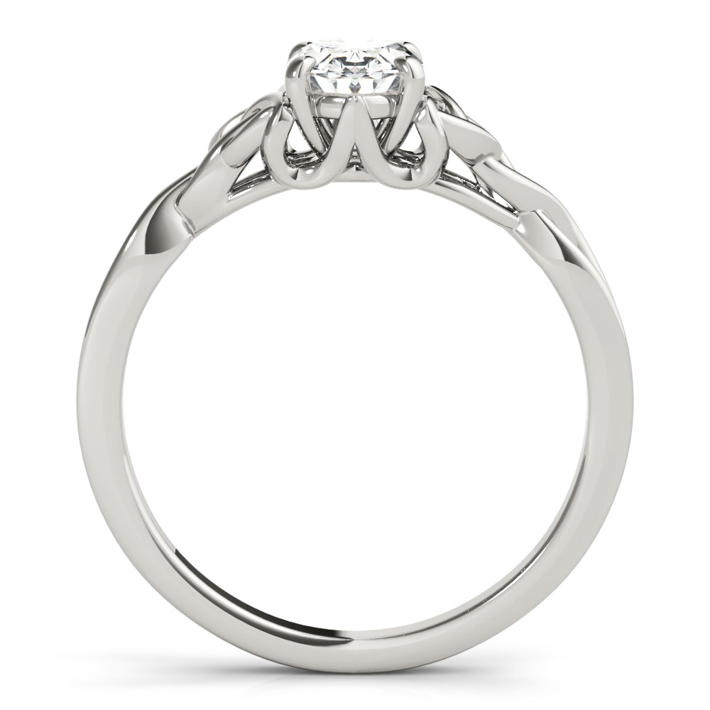 Oval Gemstone Solitaire Engagement Ring · 2.00 ct tw