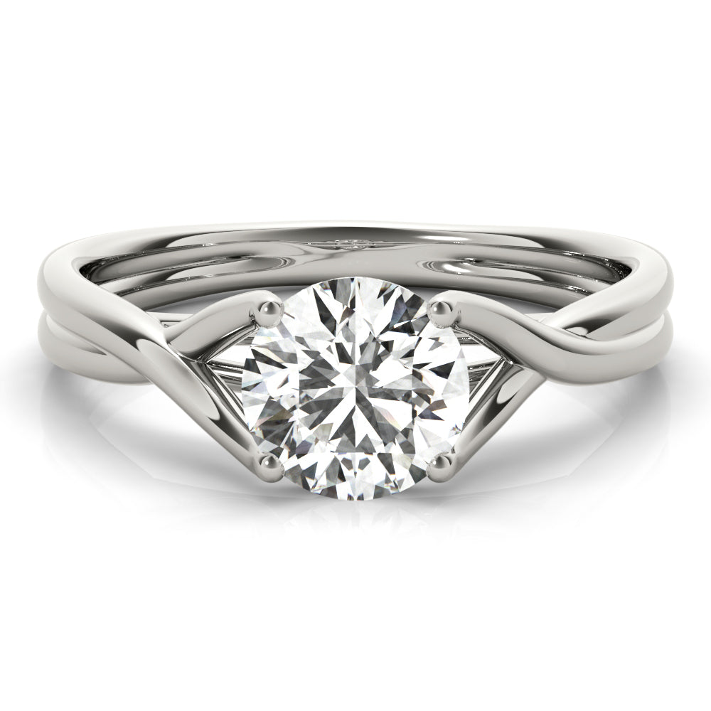 Round Diamond Solitaire Engagement Ring · 1.00 ct tw
