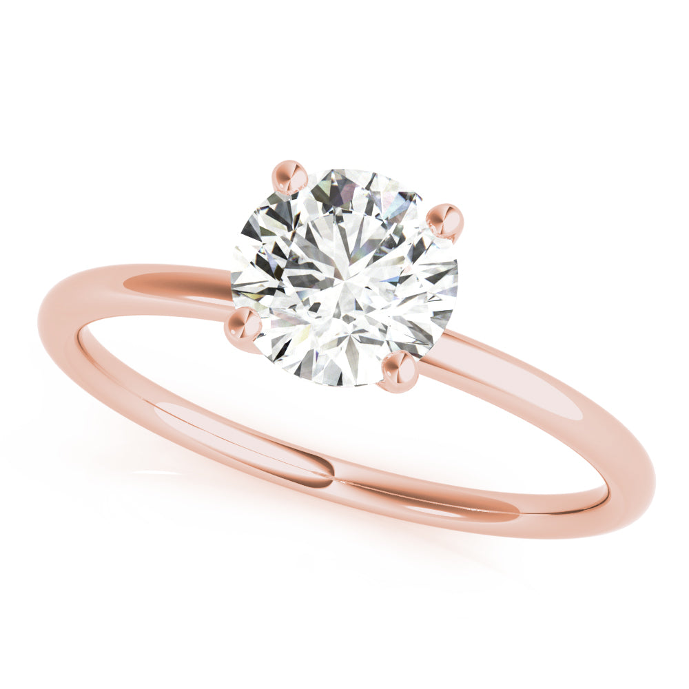 Round Diamond Solitaire Engagement Ring · 0.75 ct tw