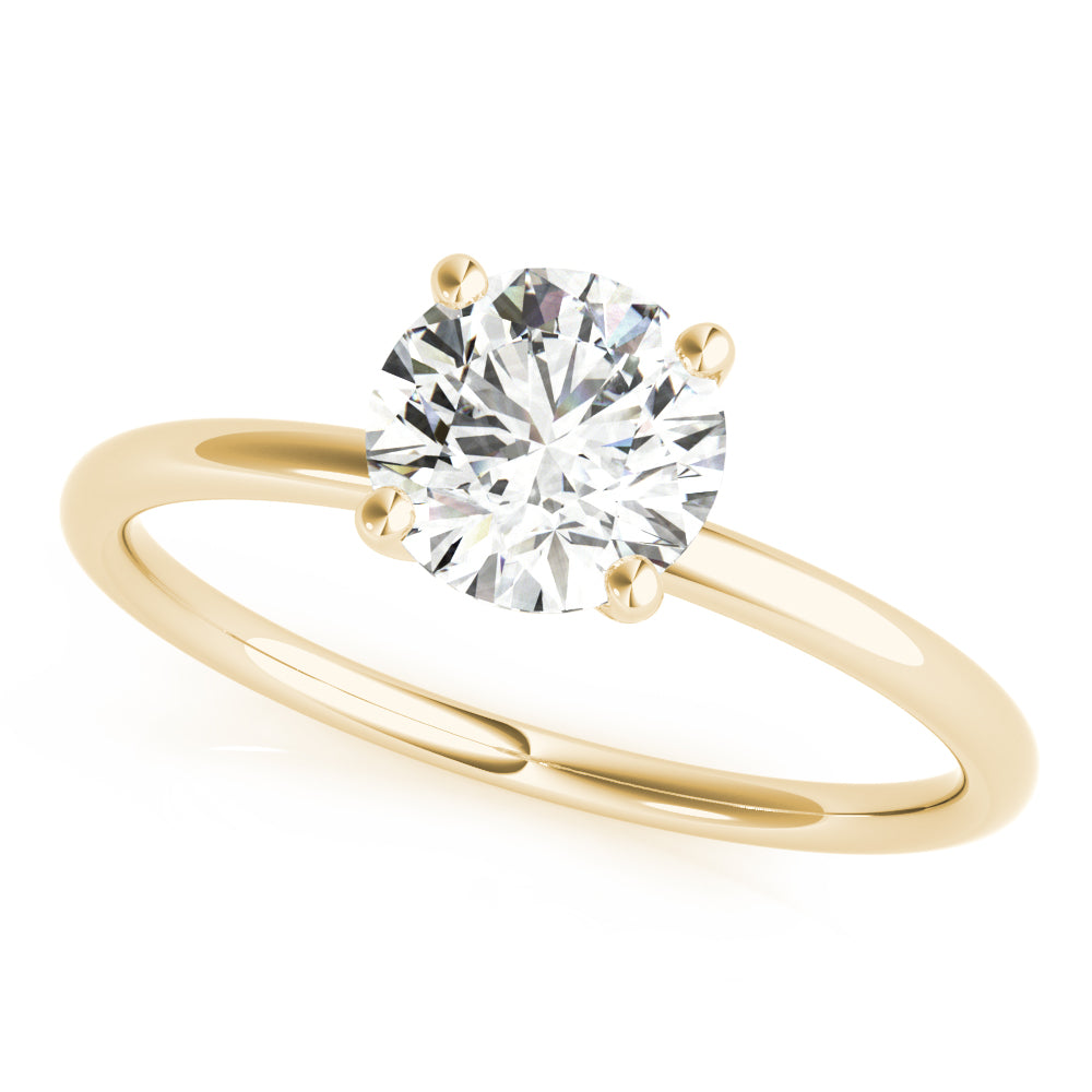 Round Diamond Solitaire Engagement Ring · 0.75 ct tw