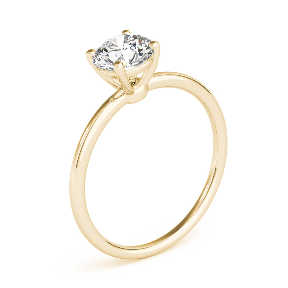 Round Diamond Solitaire Engagement Ring · 0.50 ct tw