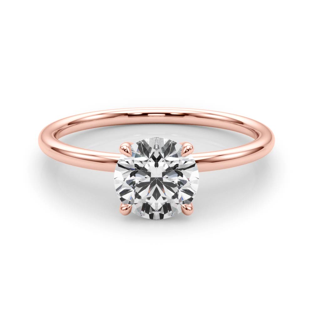 Round Diamond Solitaire Engagement Ring · 1.00 ct tw