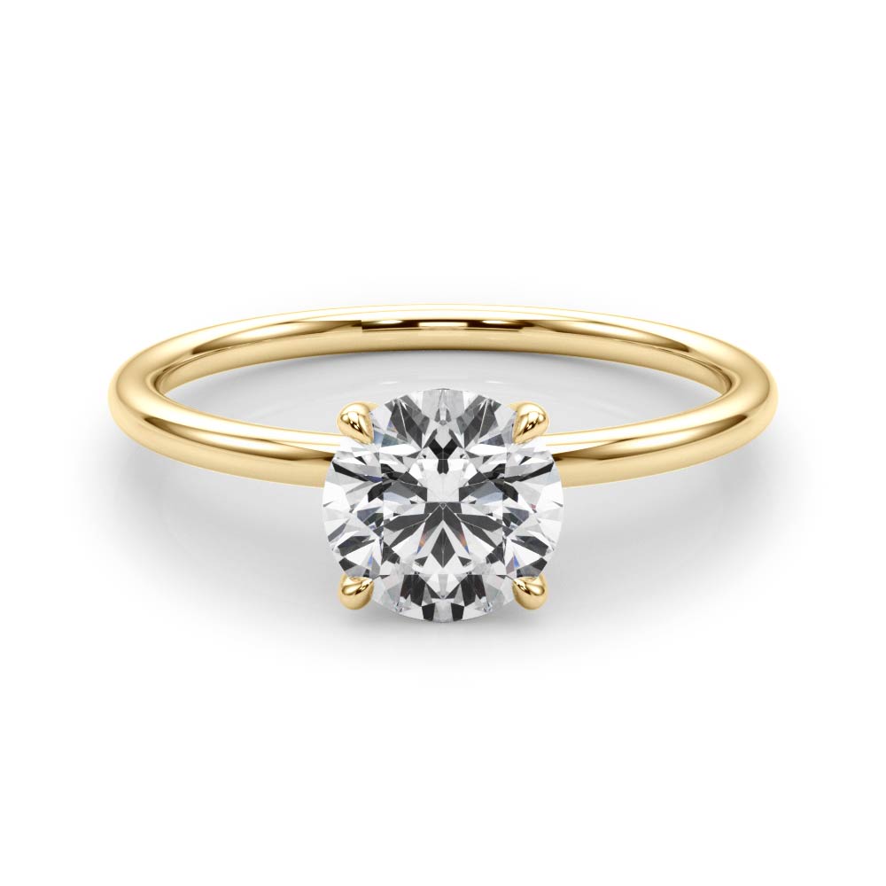 Round Diamond Solitaire Engagement Ring · 0.50 ct tw