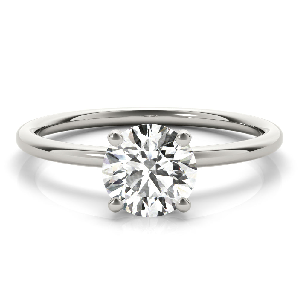 Round Diamond Solitaire Engagement Ring · 1.00 ct tw
