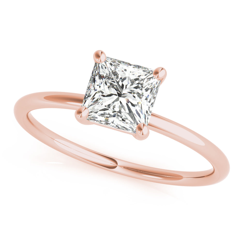 Square Princess Cut Diamond Solitaire Engagement Ring · 1.50 ct tw