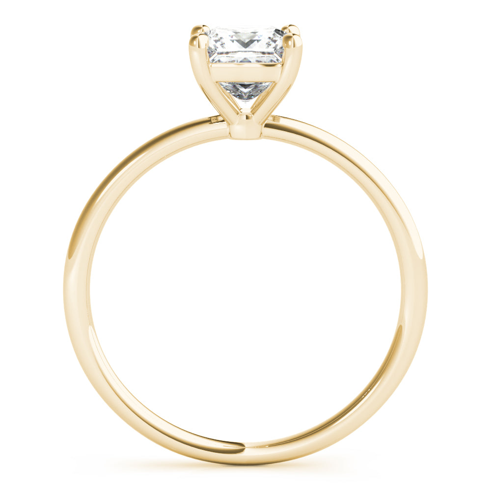 Square Princess Cut Diamond Solitaire Engagement Ring · 0.60 ct tw