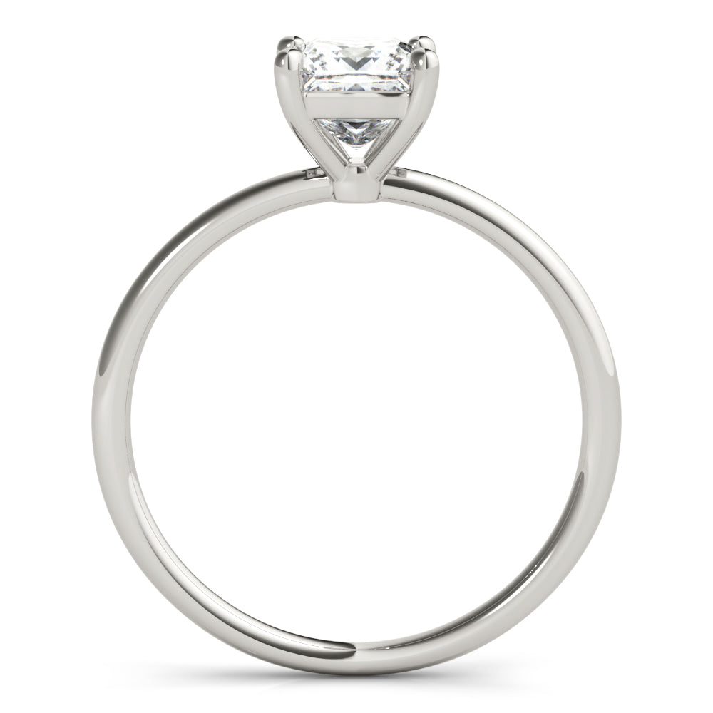 Square Princess Cut Diamond Solitaire Engagement Ring · 0.60 ct tw