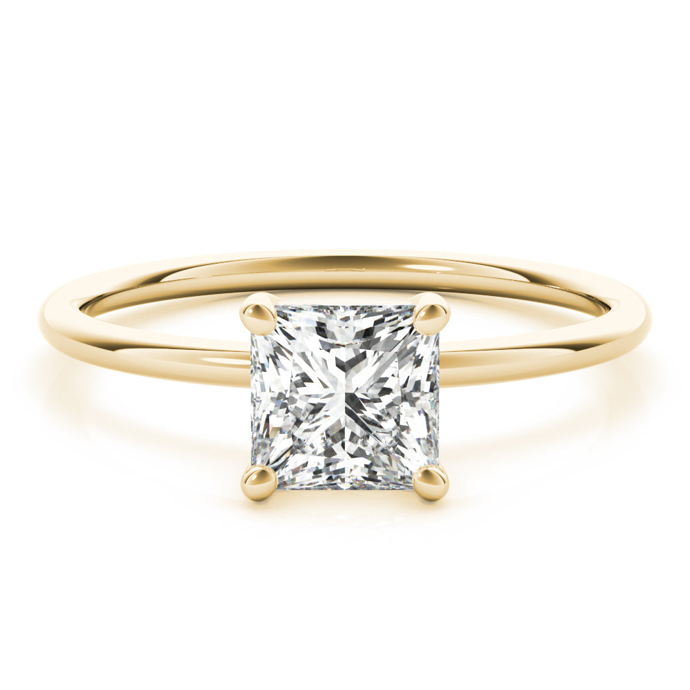 Square Princess Cut Diamond Solitaire Engagement Ring · 1.80 ct tw
