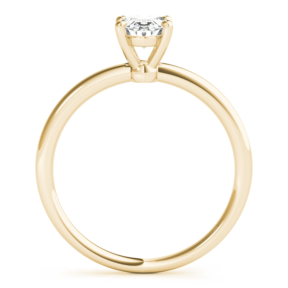 Oval Diamond Solitaire Engagement Ring · 0.25 ct tw