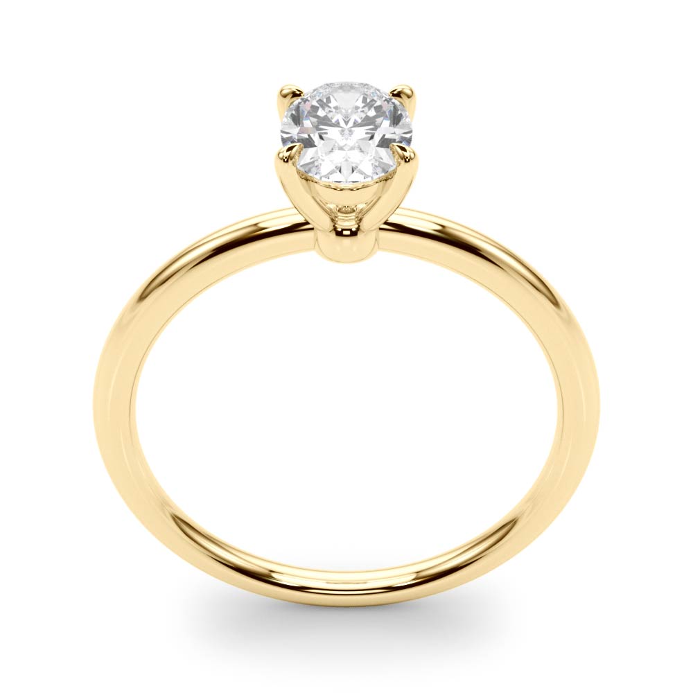Oval Diamond Solitaire Engagement Ring · 0.25 ct tw