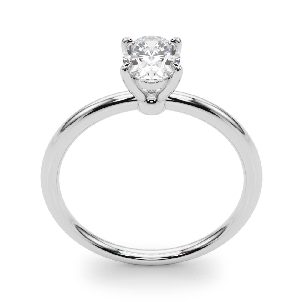 Oval Diamond Solitaire Engagement Ring · 1.00 ct tw